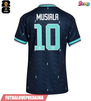 Lacne Ženy Futbalové dres Nemecko Jamal Musiala #10 MS 2026 Krátky Rukáv - Preč